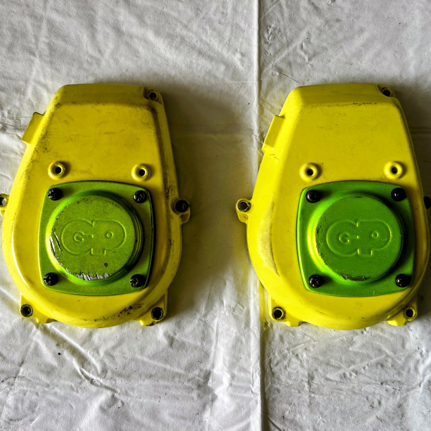 Used G23LH Fan covers with GP Racing Blockoffs