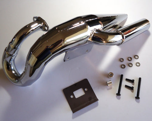 Silenced Dominator Exhaust Pipe