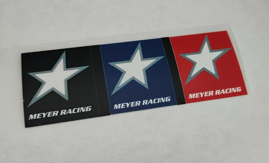 Meyer Racing Heat Transfer Logos