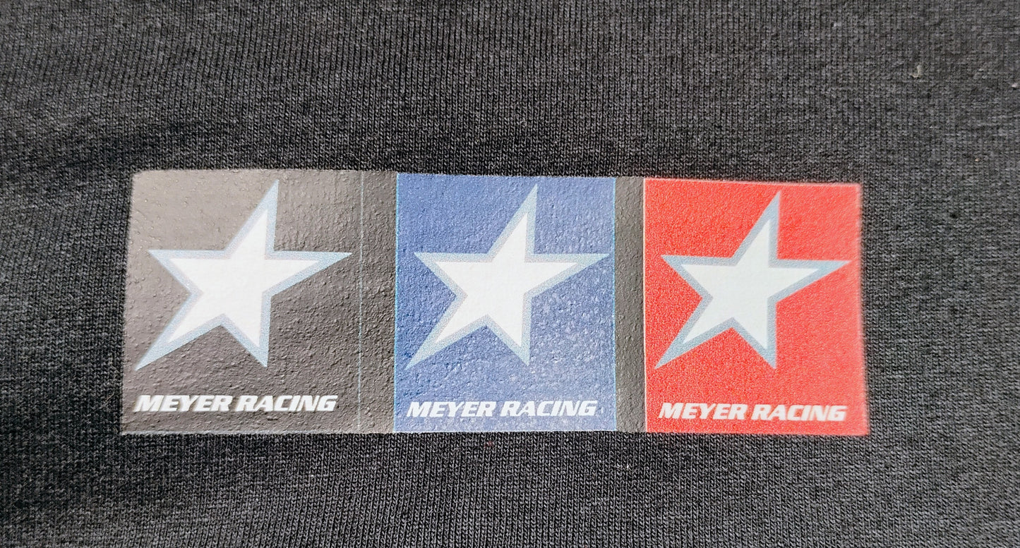 Meyer Racing Heat Transfer Logos