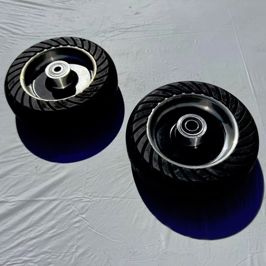 Used Solid Aluminum Goped Wheels