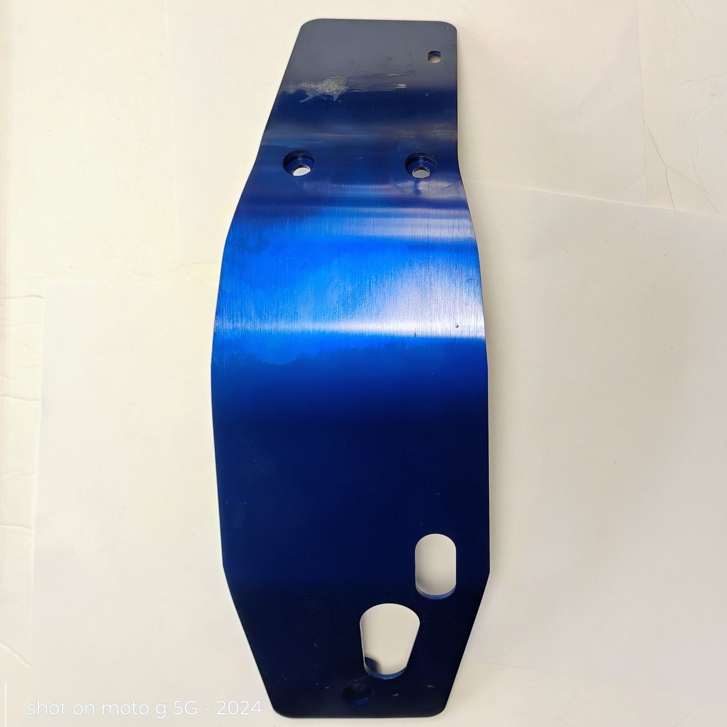 YZ450F Skid Plate Blue