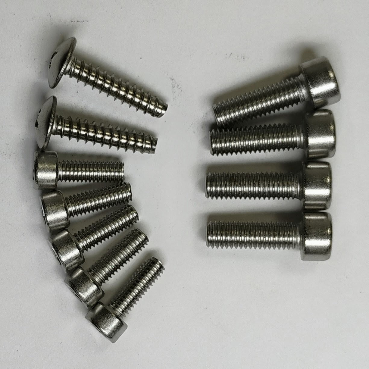 Stainless RC Engine cover Screws