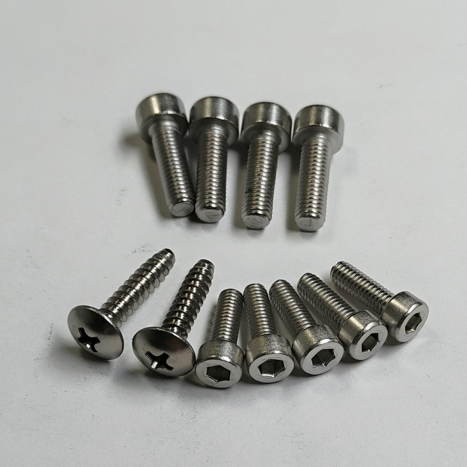 Stainless RC Engine cover Screws