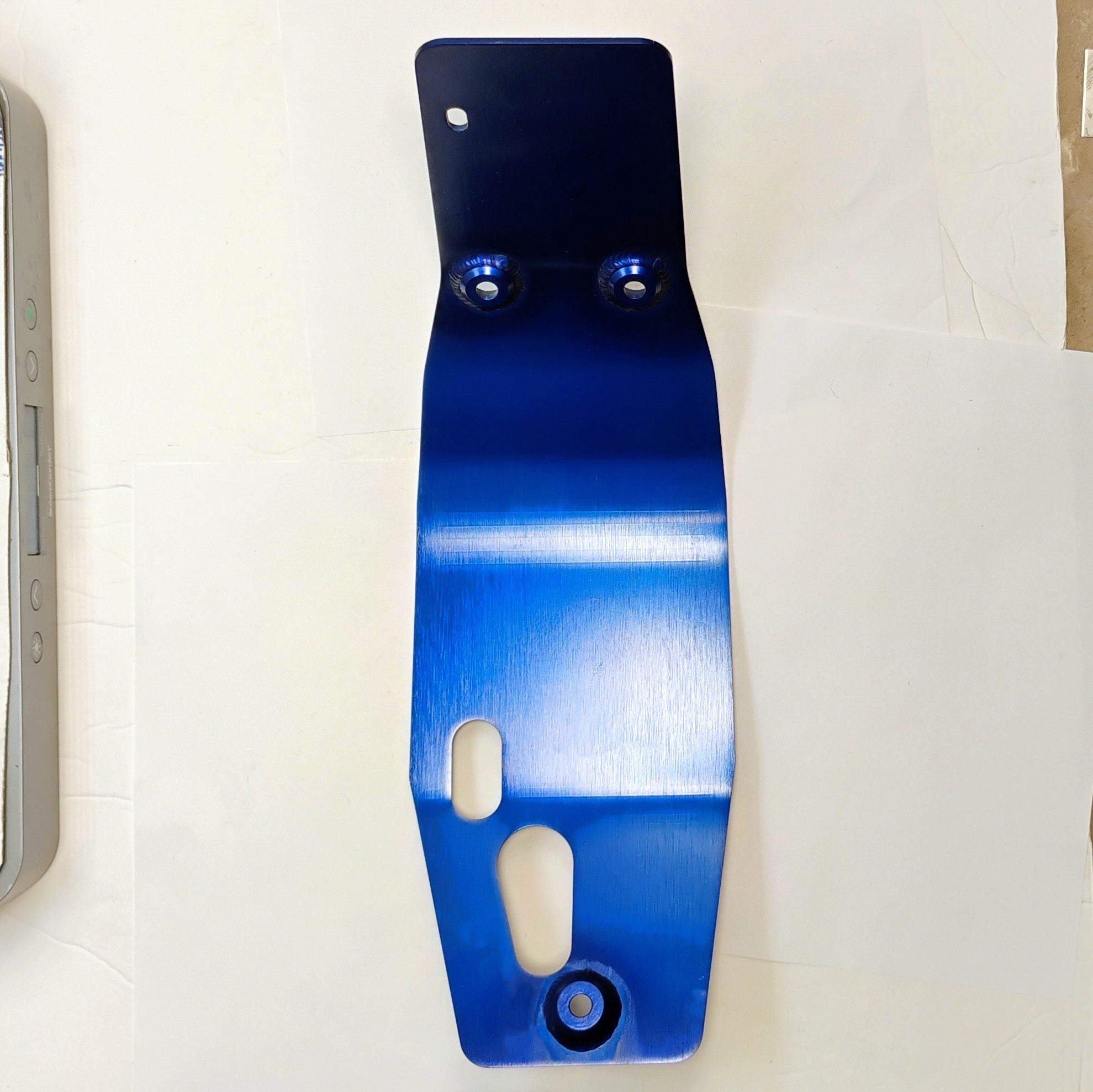YZ450F Skid Plate Blue