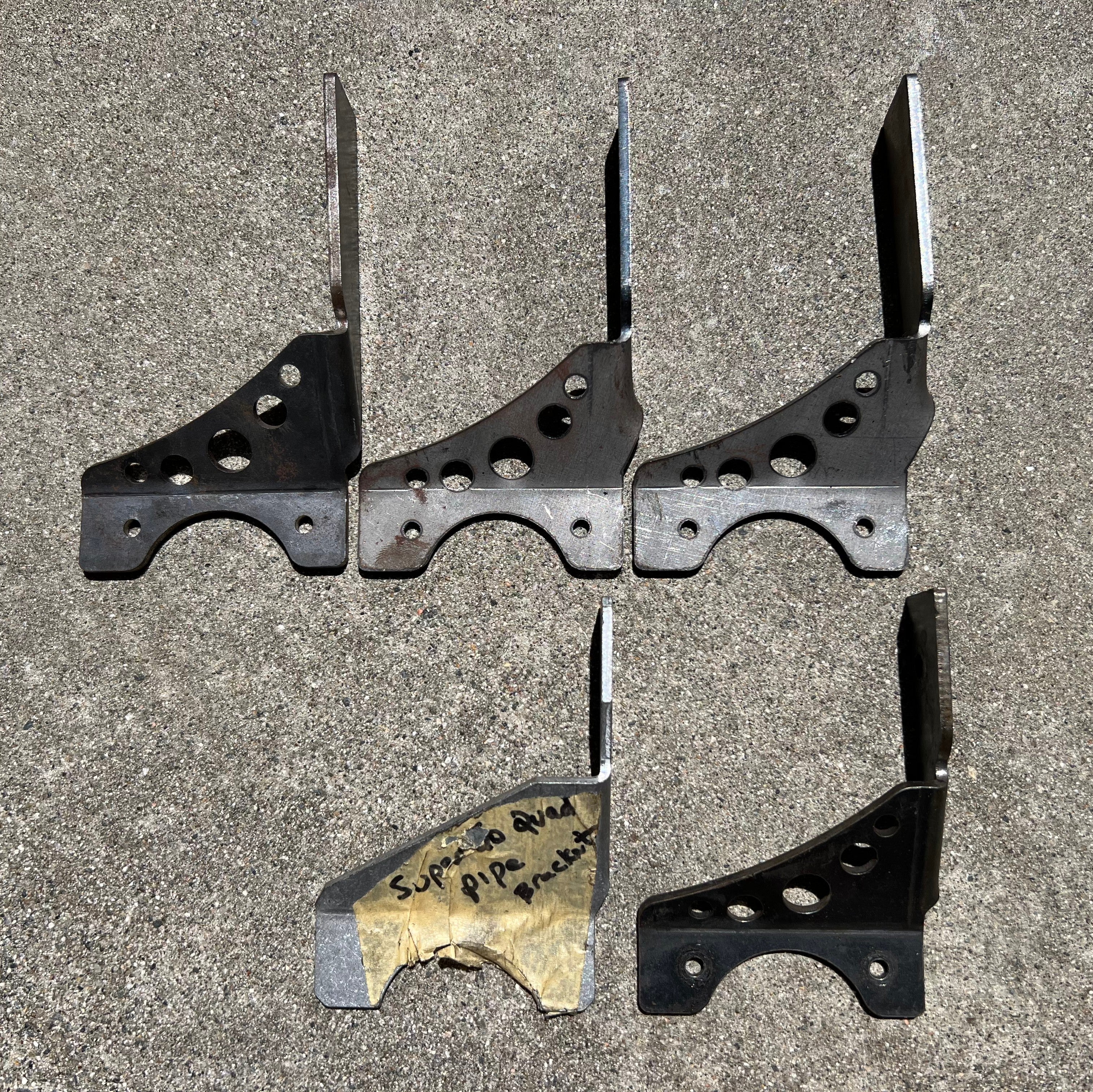 Goped and Go Quad Pipe Brackets