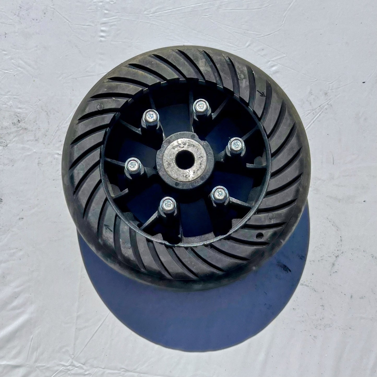 Used goped wheel for a sprocket