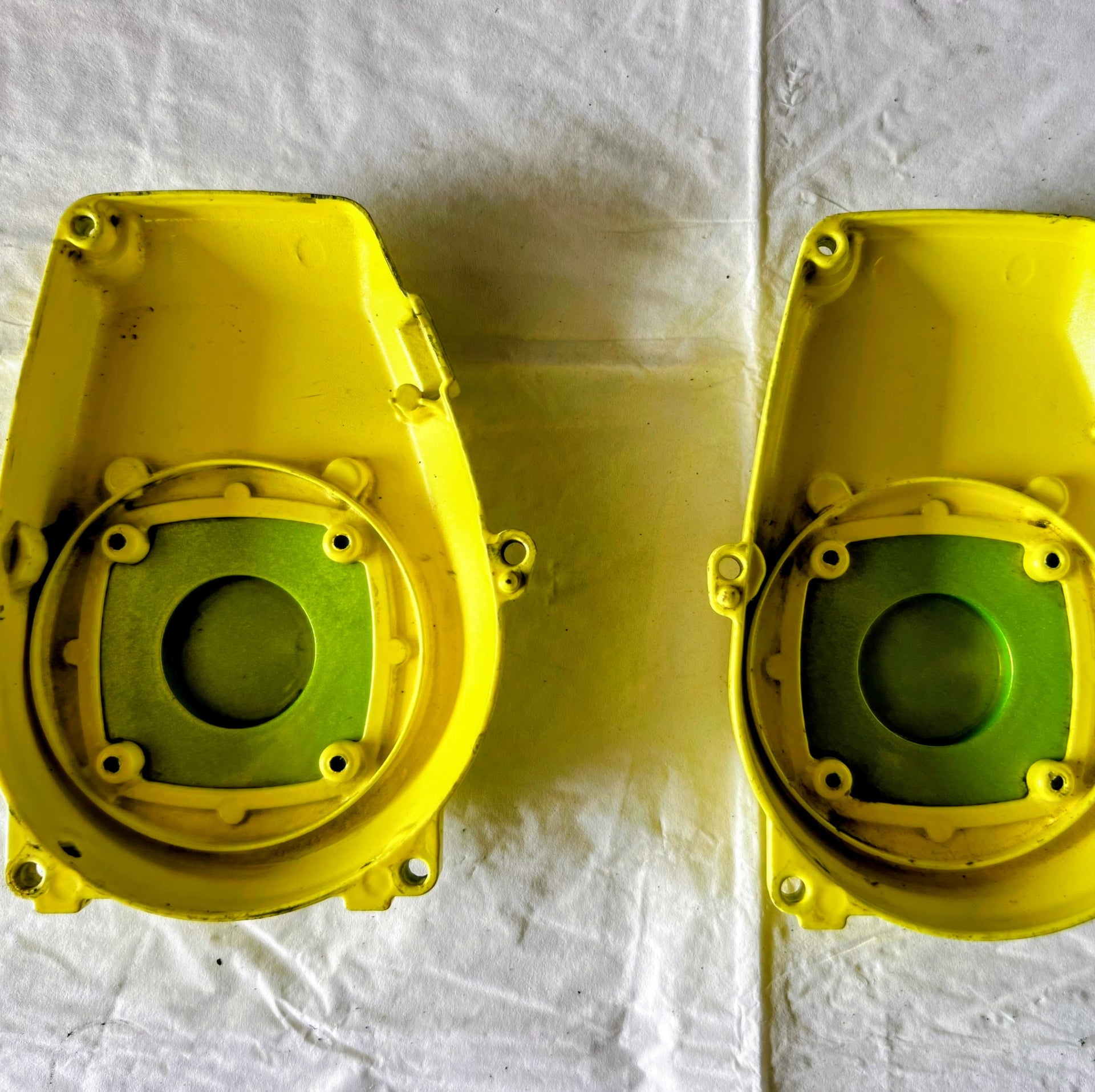 Used G23LH Fan covers with GP Racing Blockoffs