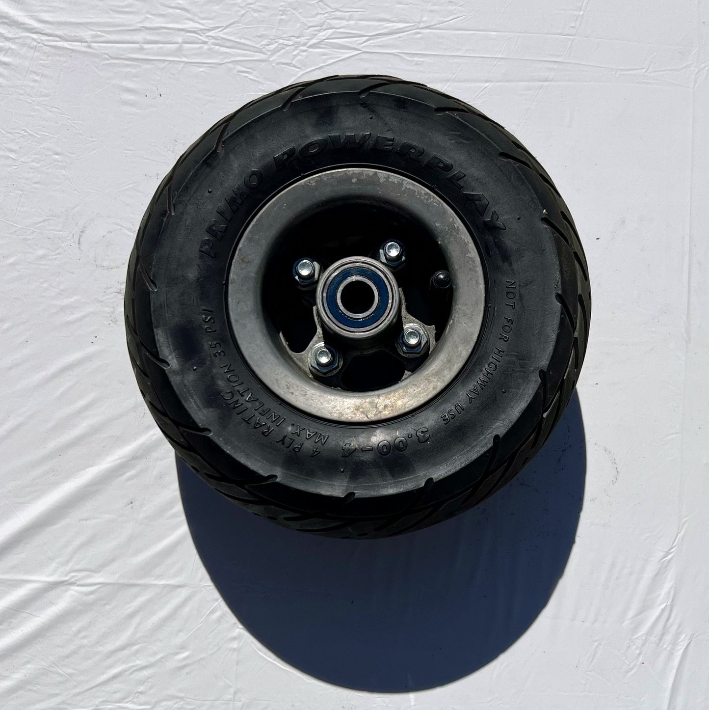 Used Goped Front Wheel Assembly