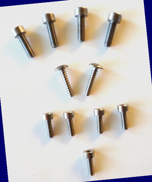 Stainless RC Engine cover Screws
